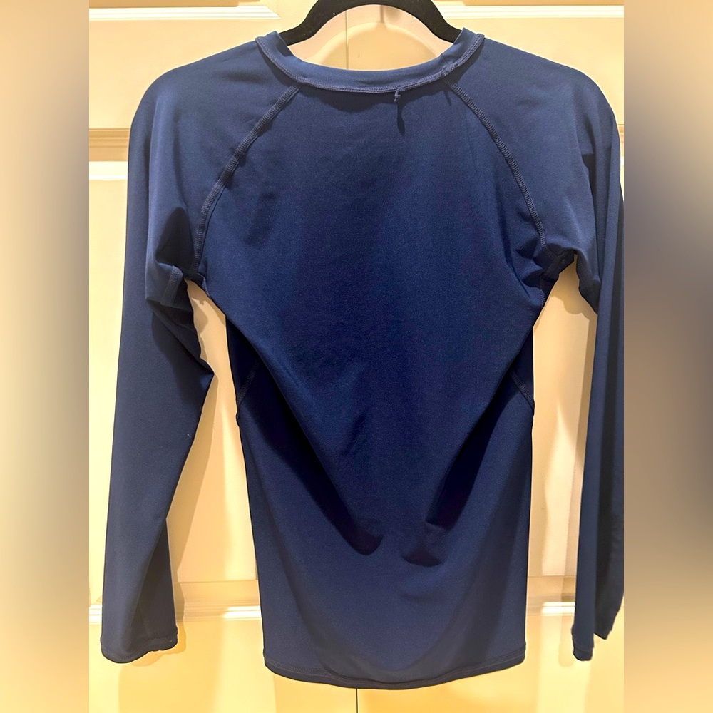 Navy Long Sleeve Athletic Top